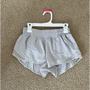 White lulu shorts